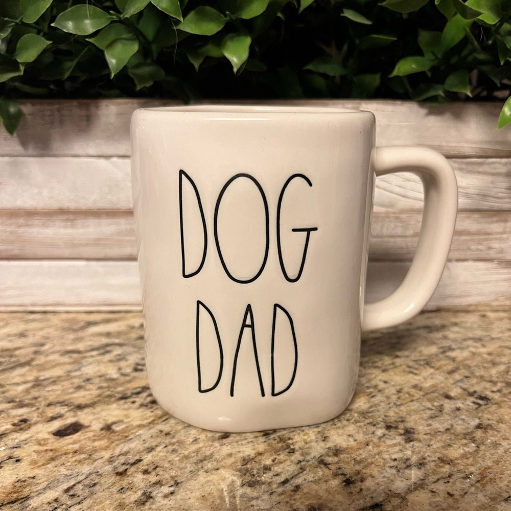 Rae Dunn DOG DAD Mug NWT